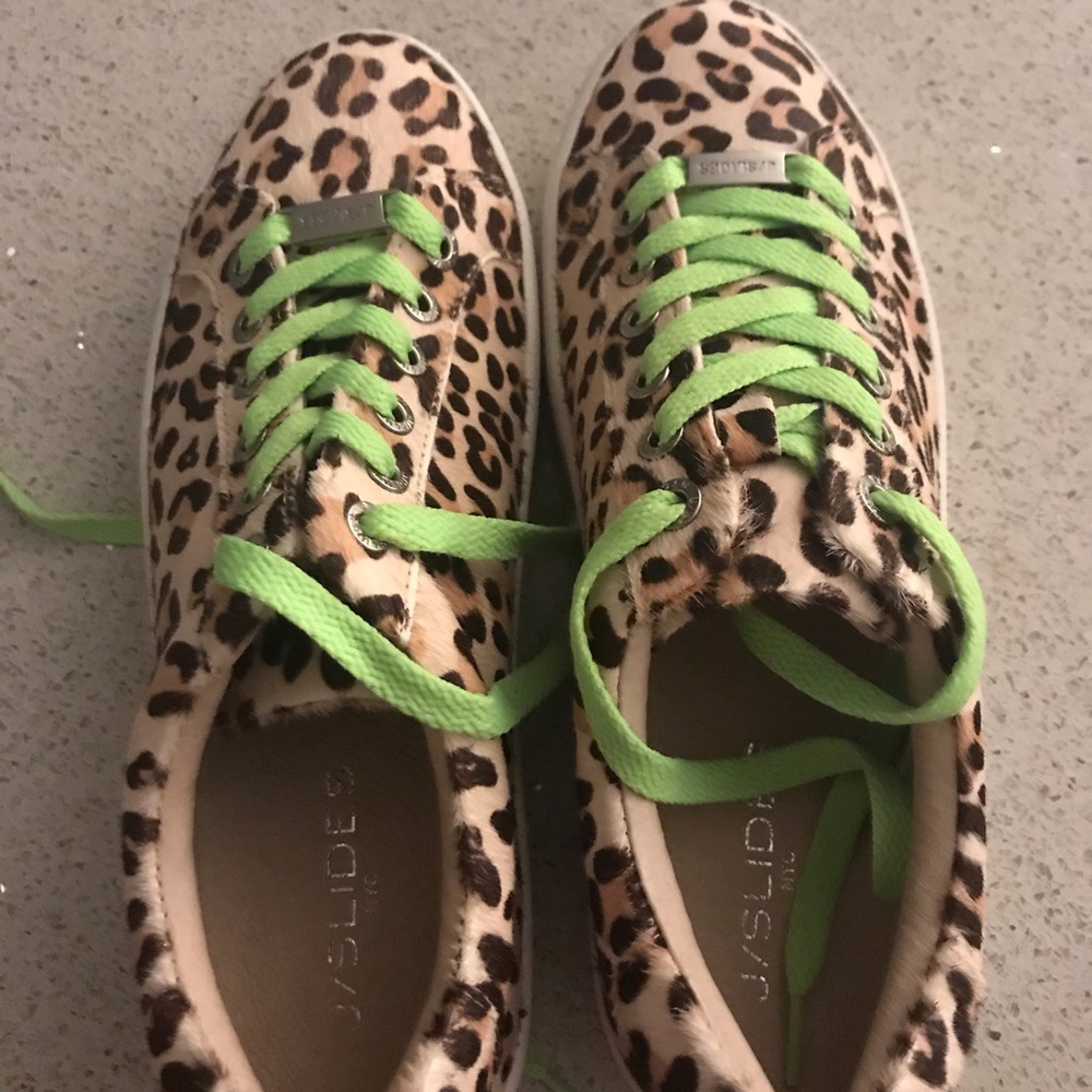 Brand new leopard print J slides!